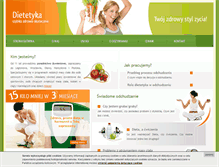 Tablet Screenshot of dietetykaszs.pl